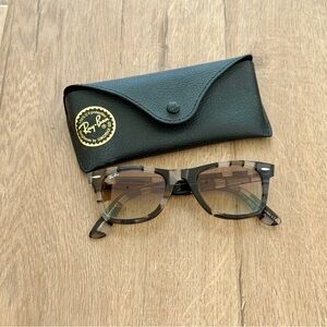 RAY-BAN RB2140 1086-51 ORIGINAL WAYFARER SUNGLASSES SPECIAL SERIES #6 ITALY MADE